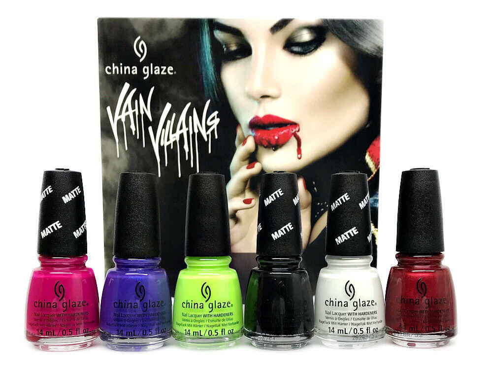 China Glaze Nail Polish Vain Villains Halloween FALL 2022 Collection