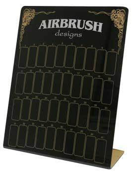 Airbrush Design Table Display - Black – nailez.com